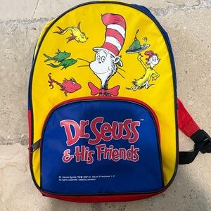 Dr. Seuss Colorful Character Backpack